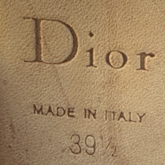 Christian Dior Patent Leather And Mesh
Peep Toe Lace Up Heeled Ankle Booti39 1/2 - Picture 7 of 14